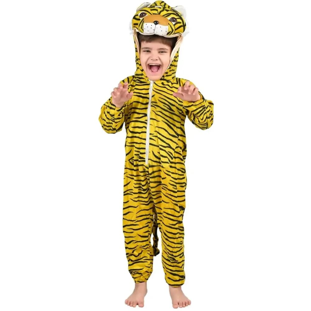 Costume Tiger Bagh Animal Kids Fancy Dress Costume — view 3