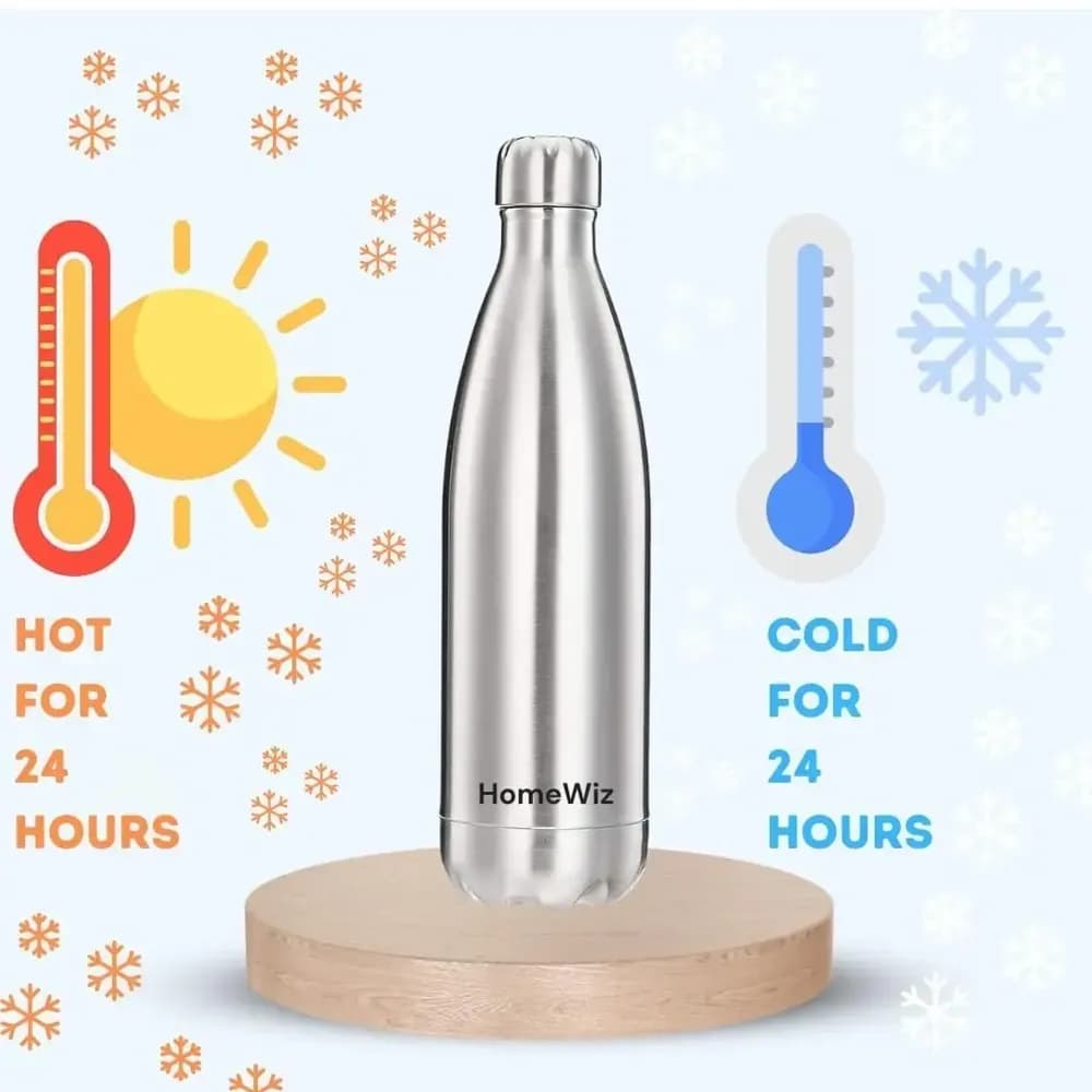 HomeWiz Stainless Steel Insulated Bottle Flask 1000ml — view 3